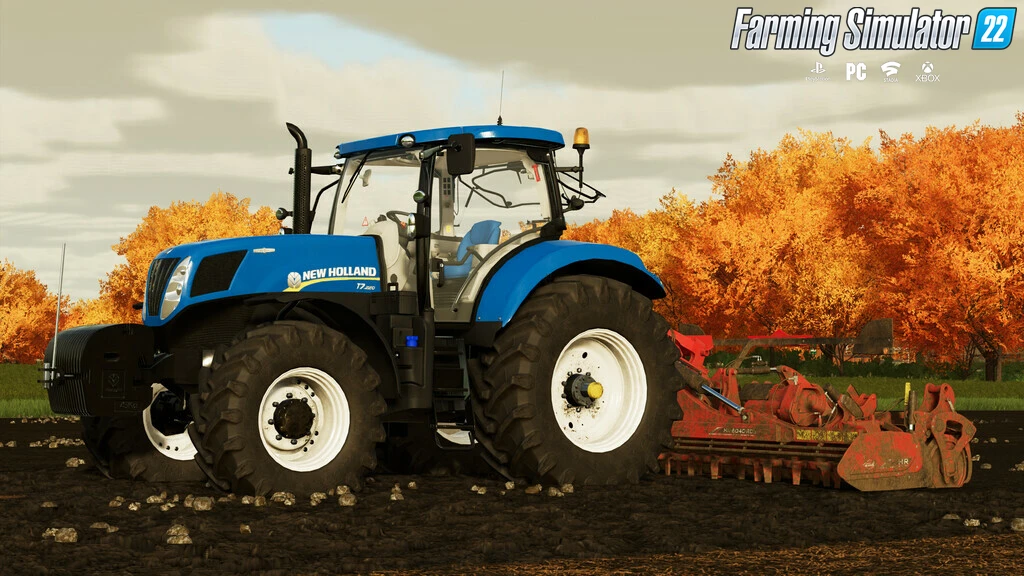 New Holland T7 Series Tier4A Tractor v1.0 for FS22