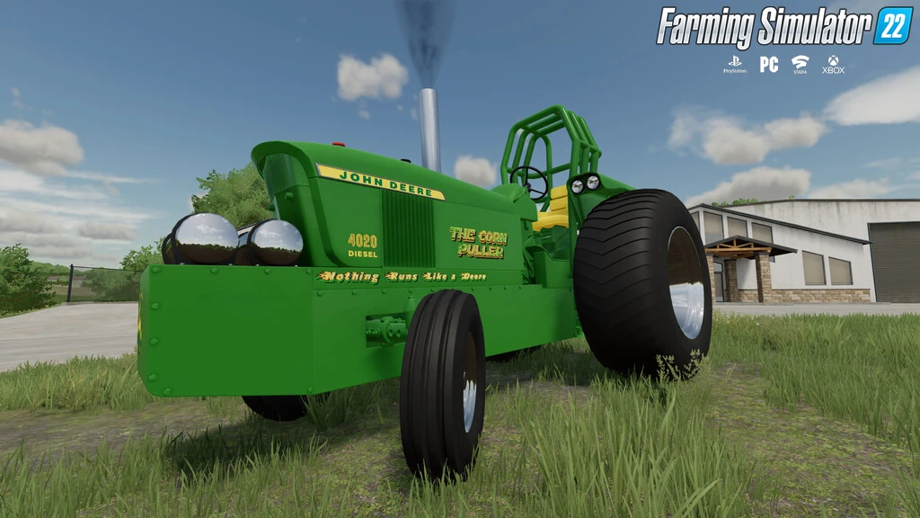John Deere 4020 Pulling Tractor v1.0 for FS22