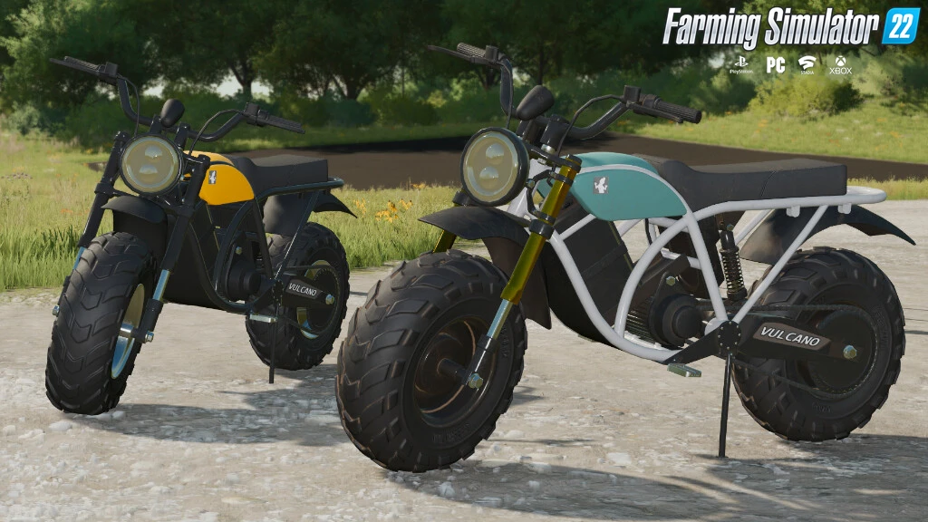 Lizard Vulcano Electric Bike v1.0 for FS22