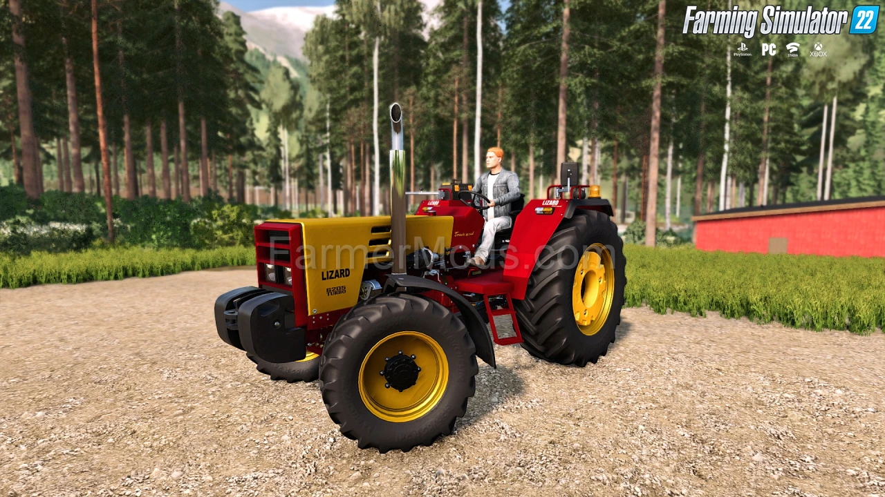 Lizard 6205 TURBO Tractor v1.0 for FS22