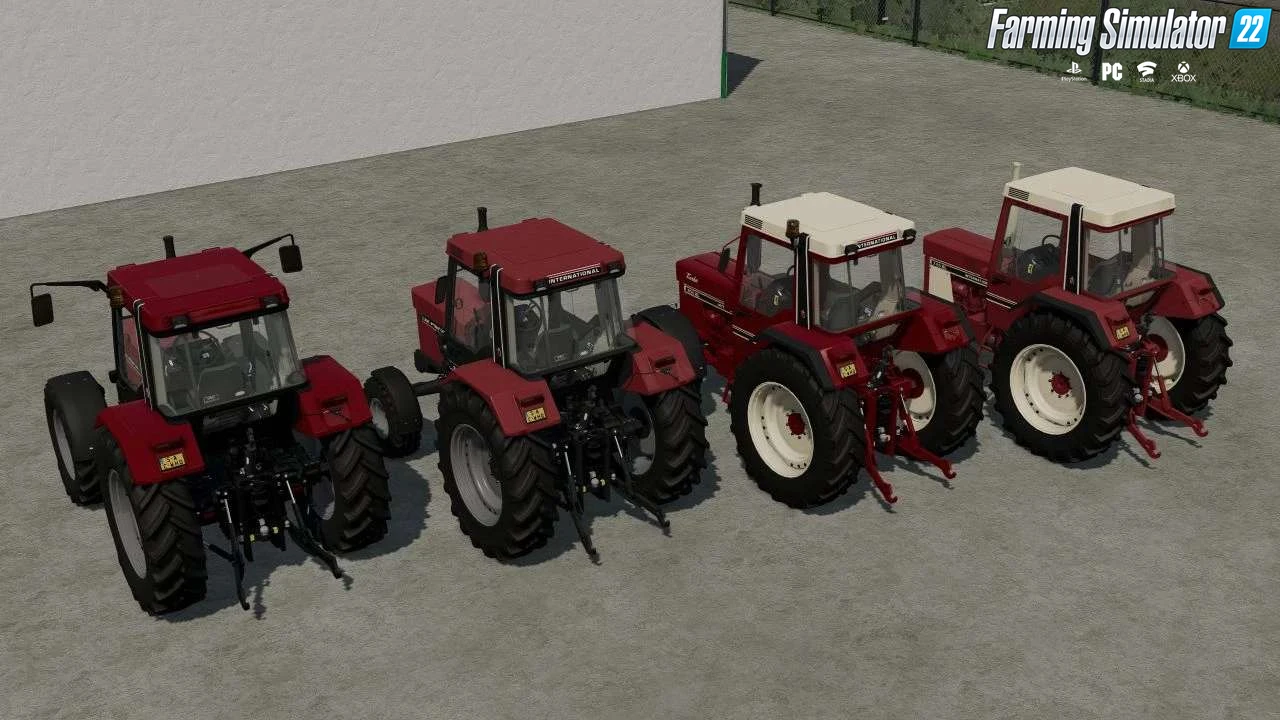IHC 44/45/56 Tractors Pack v1.2 for FS22