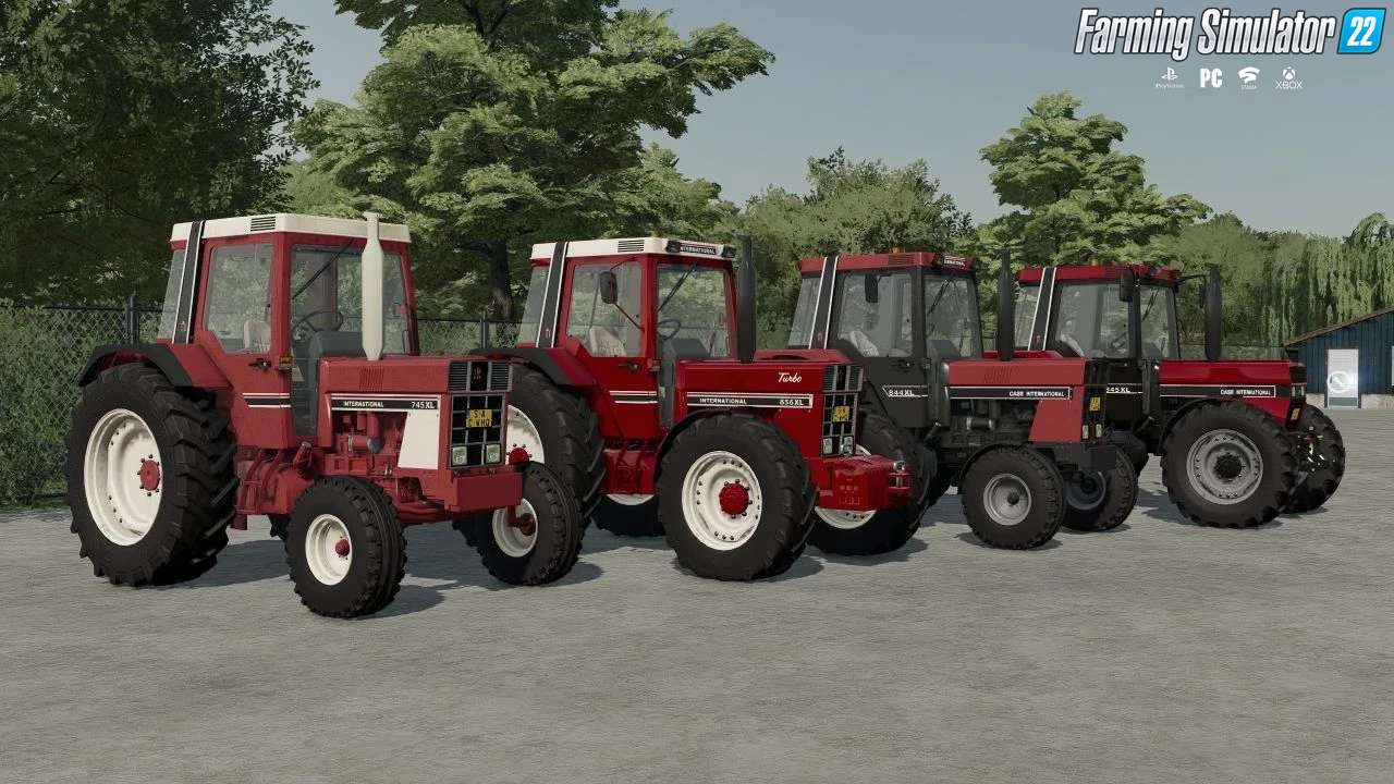 IHC 44/45/56 Tractors Pack v1.2 for FS22