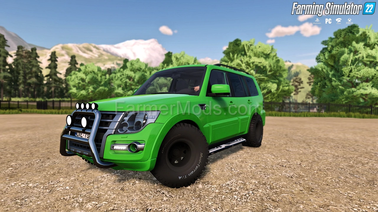 Mitsubishi Pajero Off-Road SUV v1.0 for FS22