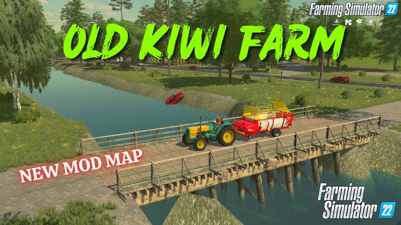 Old Kiwi Farm Map v1.2 for FS22