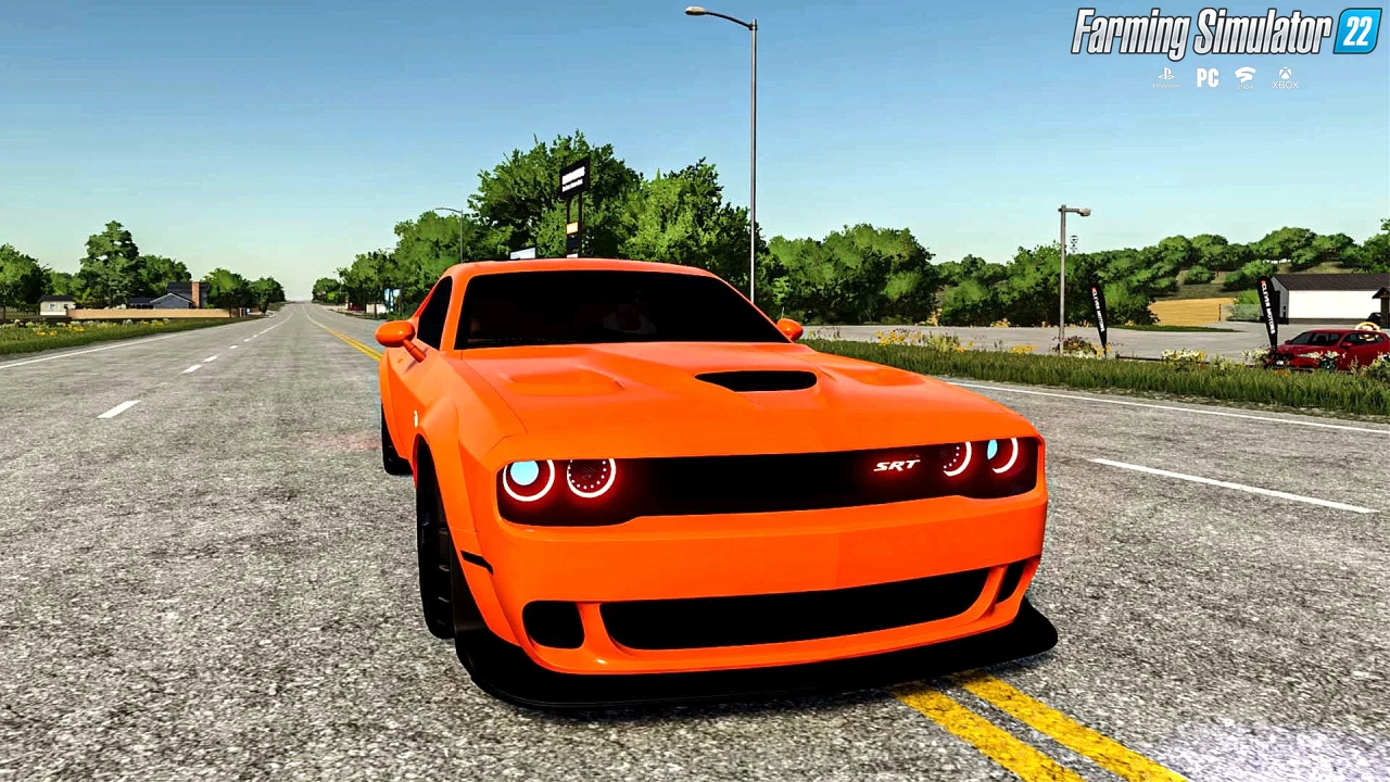 Dodge Challenger Hellcat v1.0 for FS22