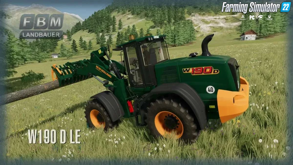 New Holland W190D LE v1.3 for FS22