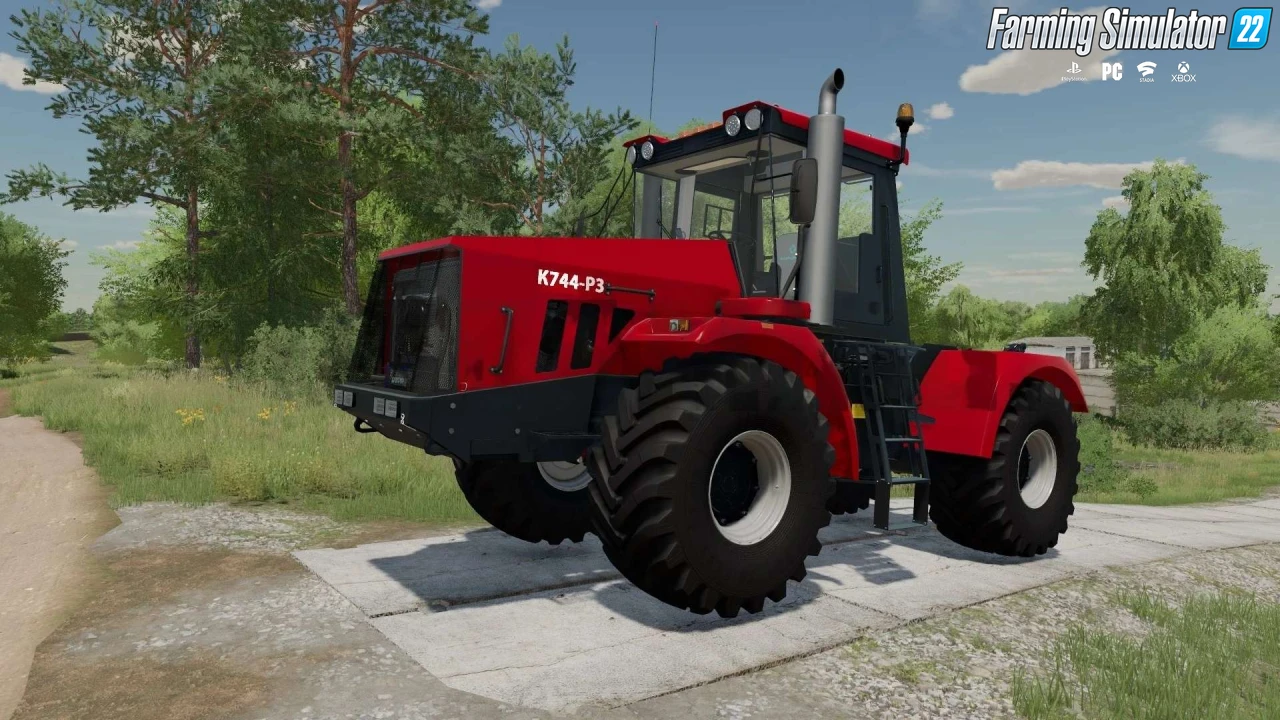 Kirovets K-744 P3 Tractor v1.0 for FS22