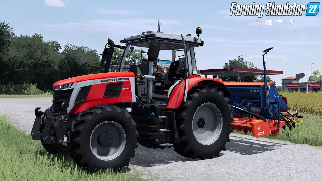 Massey Ferguson 6S Tractor v1.1.1 for FS22