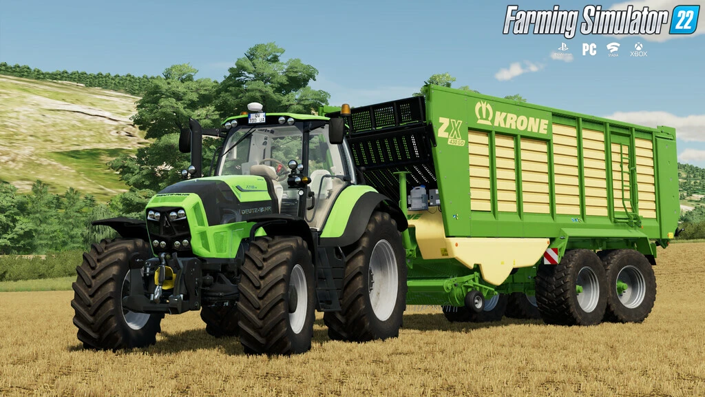 Tractor Deutz-Fahr TTV 7 Series v1.3 for FS22