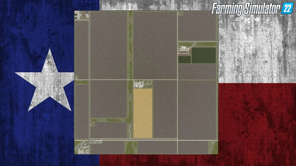 Big Flats Texas Map v1.0 for FS22