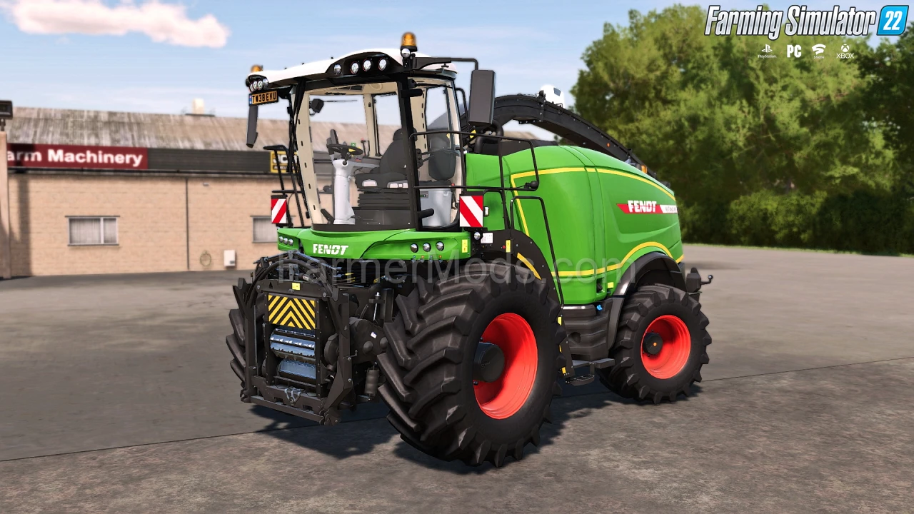 Fendt Katana 850 Forage Harvester v1.5 for FS22