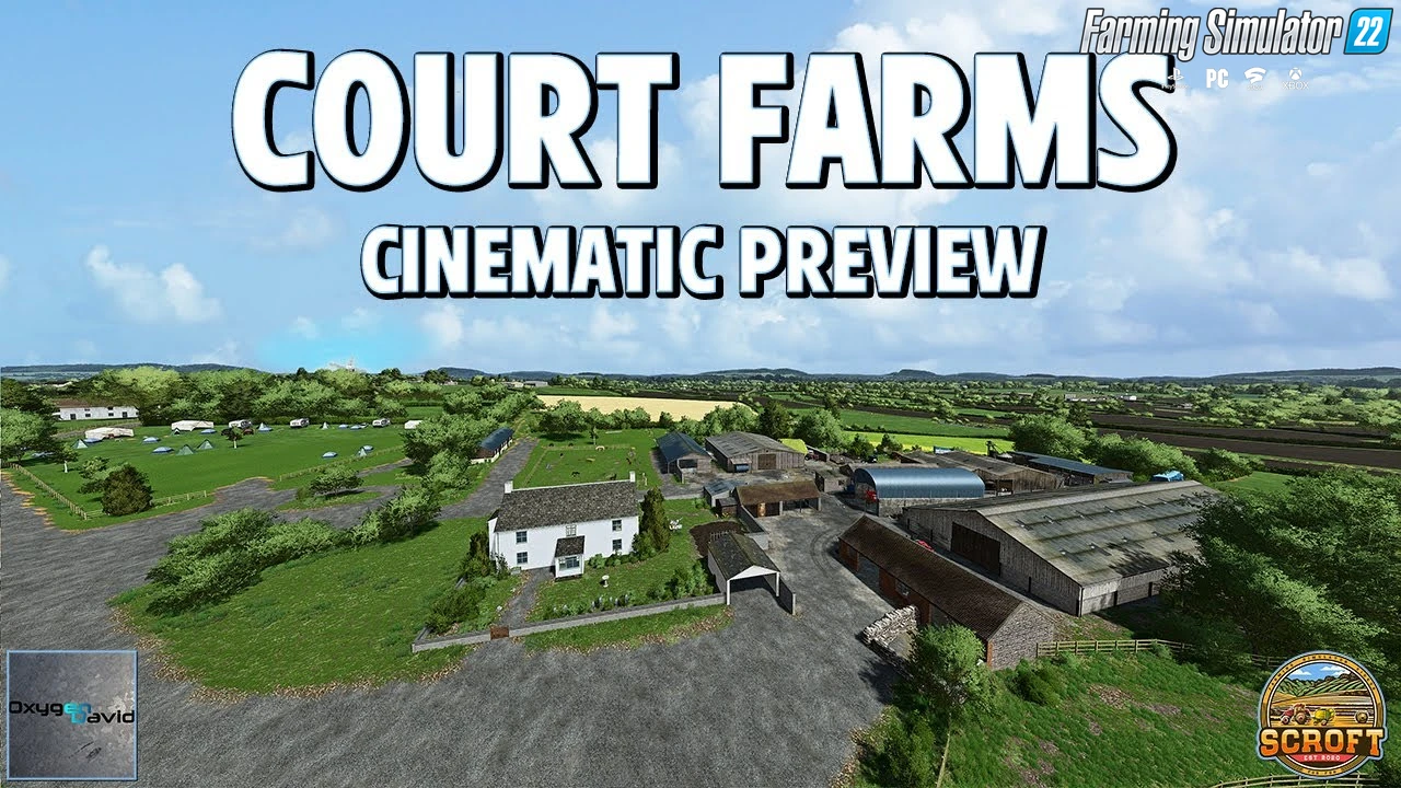 Court Farms Map By OxygenDavid - Farming Simulator 22