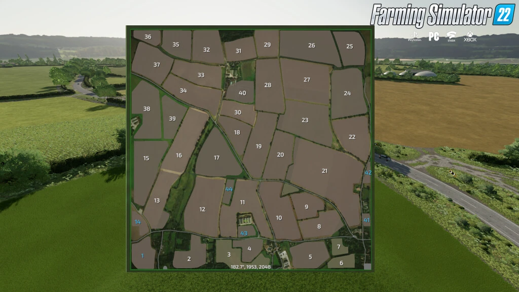 Saxthorpe Farms Map v1.0 for FS22