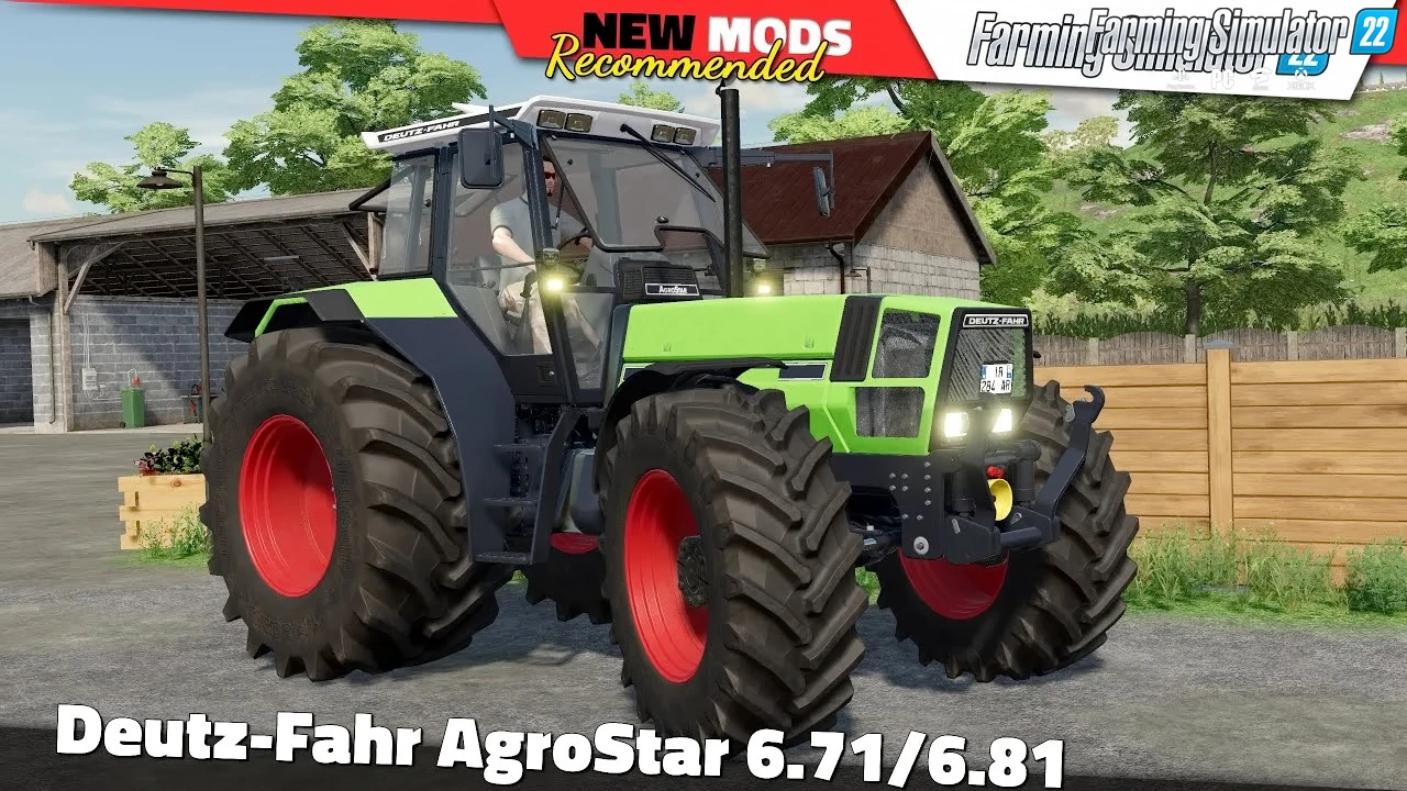Deutz Agrostar 6.71 / 6.81 Tractor v1.6 for FS22
