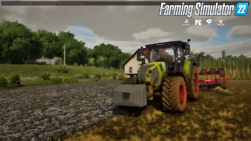 Plowing Texture v1.0 for FS22