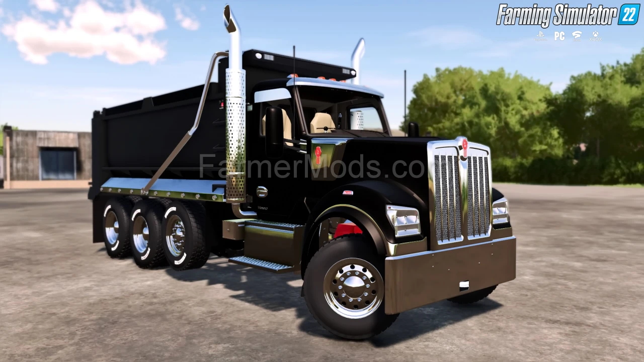 Kenworth W990 Dump Truck v2.0 for FS22