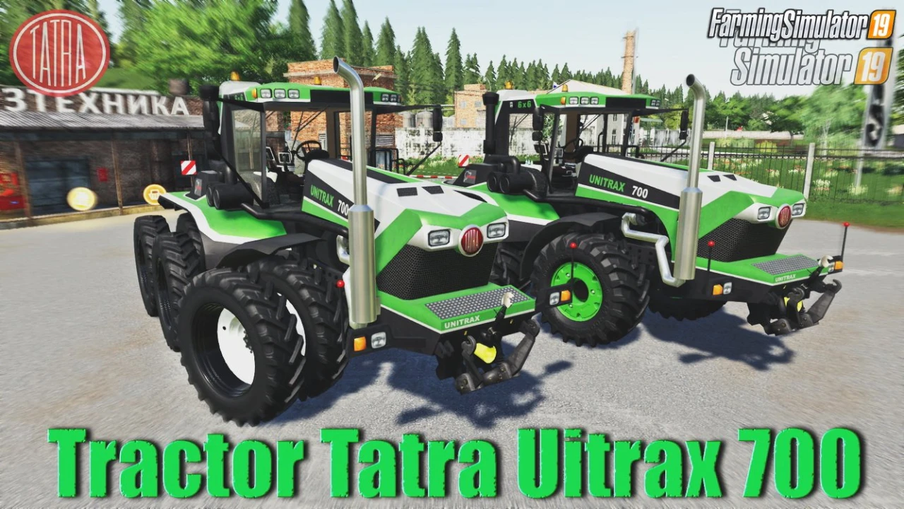 Tractor Tatra Uitrax 700 v1.0 for FS19