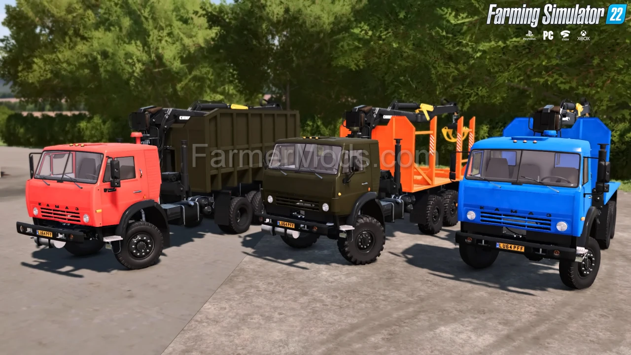 KamAZ 44108 Off-Road Truck v1.0 for FS22