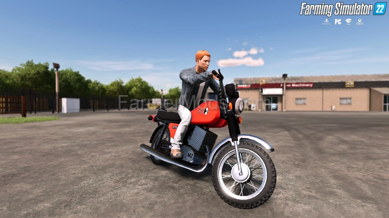 MZ ETZ 250 Motorcycle v1.0 for FS22