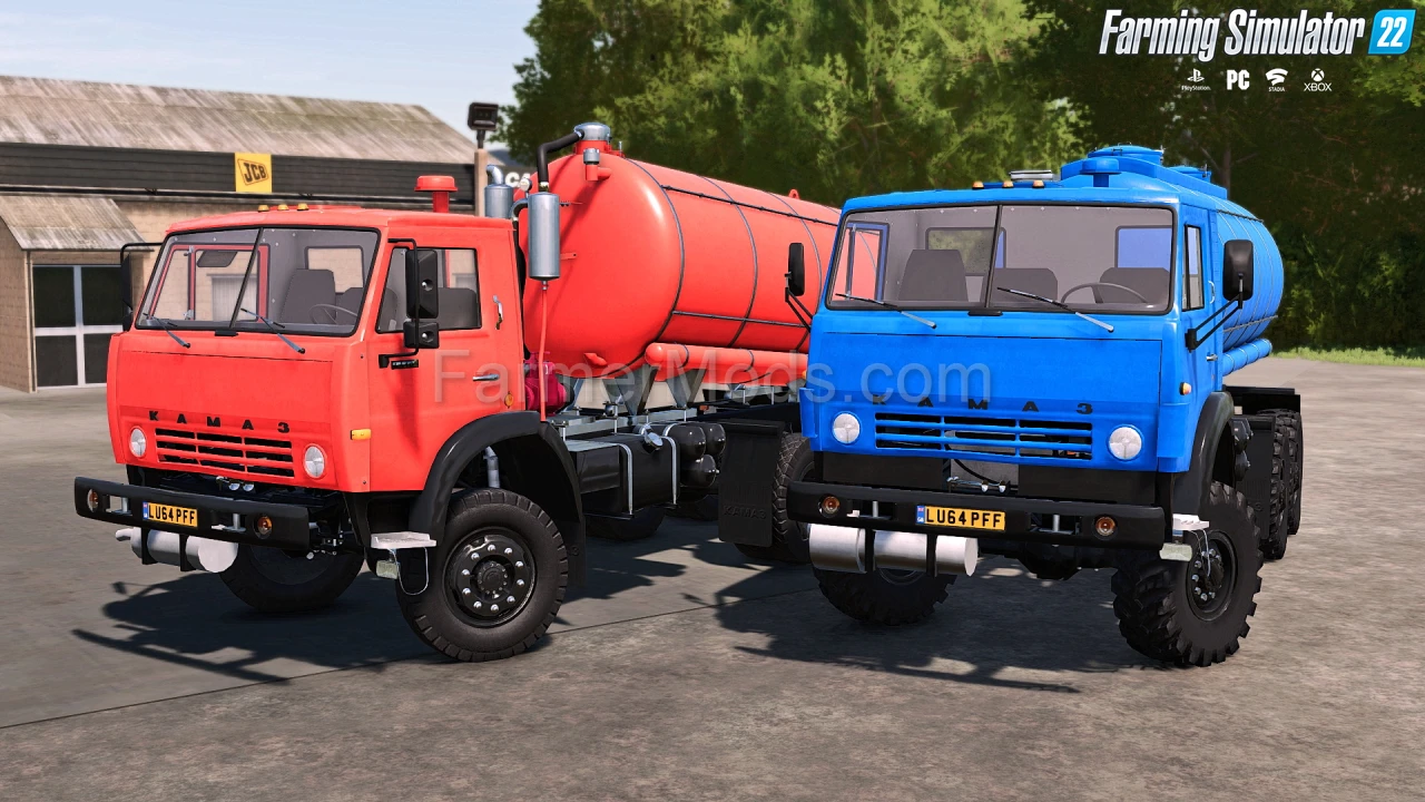 KamAZ Barrel Truck v1.0.0.1 for FS22