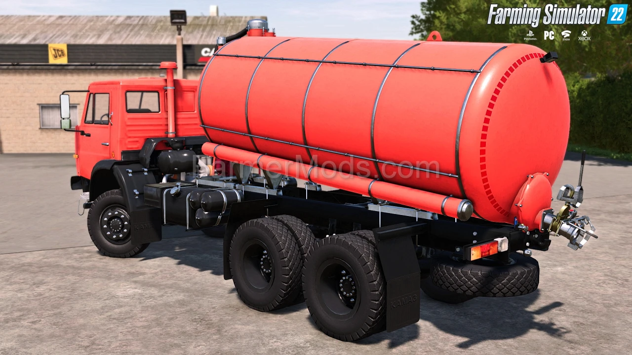 KamAZ Barrel Truck v1.0.0.1 for FS22