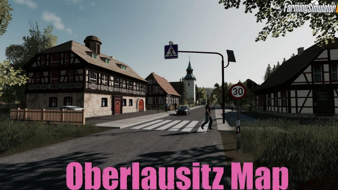 Oberlausitz Map v1.0.2 for FS19