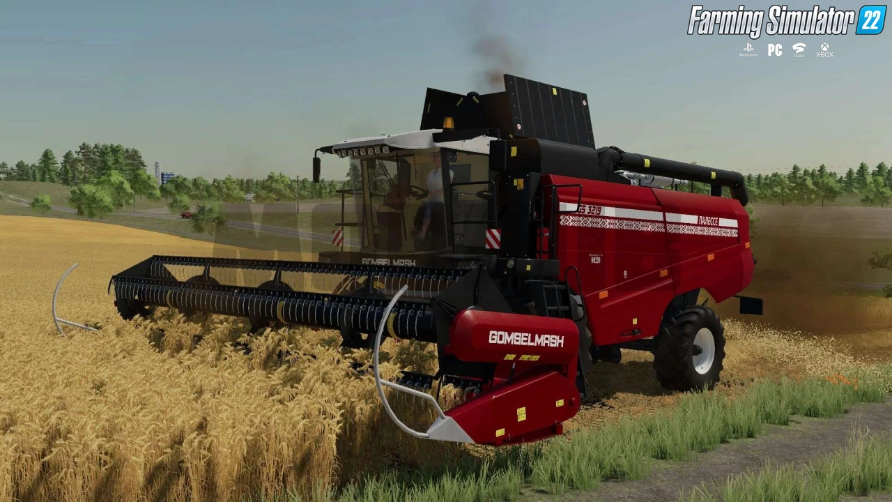 Palesse GS3219 Combine v1.0 By BelFarm Mods for FS22