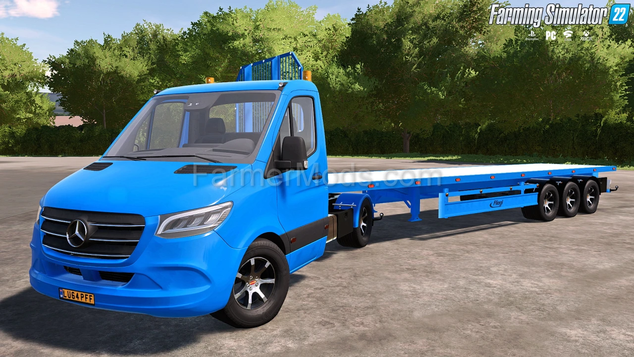 Mercedes Sprinter VanTruck v1.0 for FS22