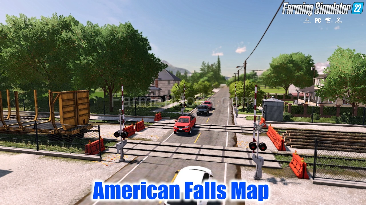 American Falls Map v1.2 By Lancyboi for FS22