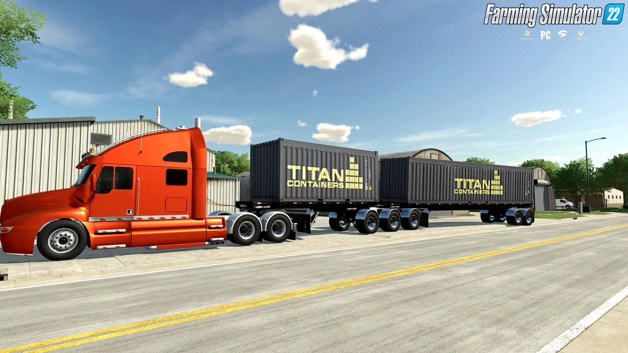 Titan Standard Containers v1.0 for FS22