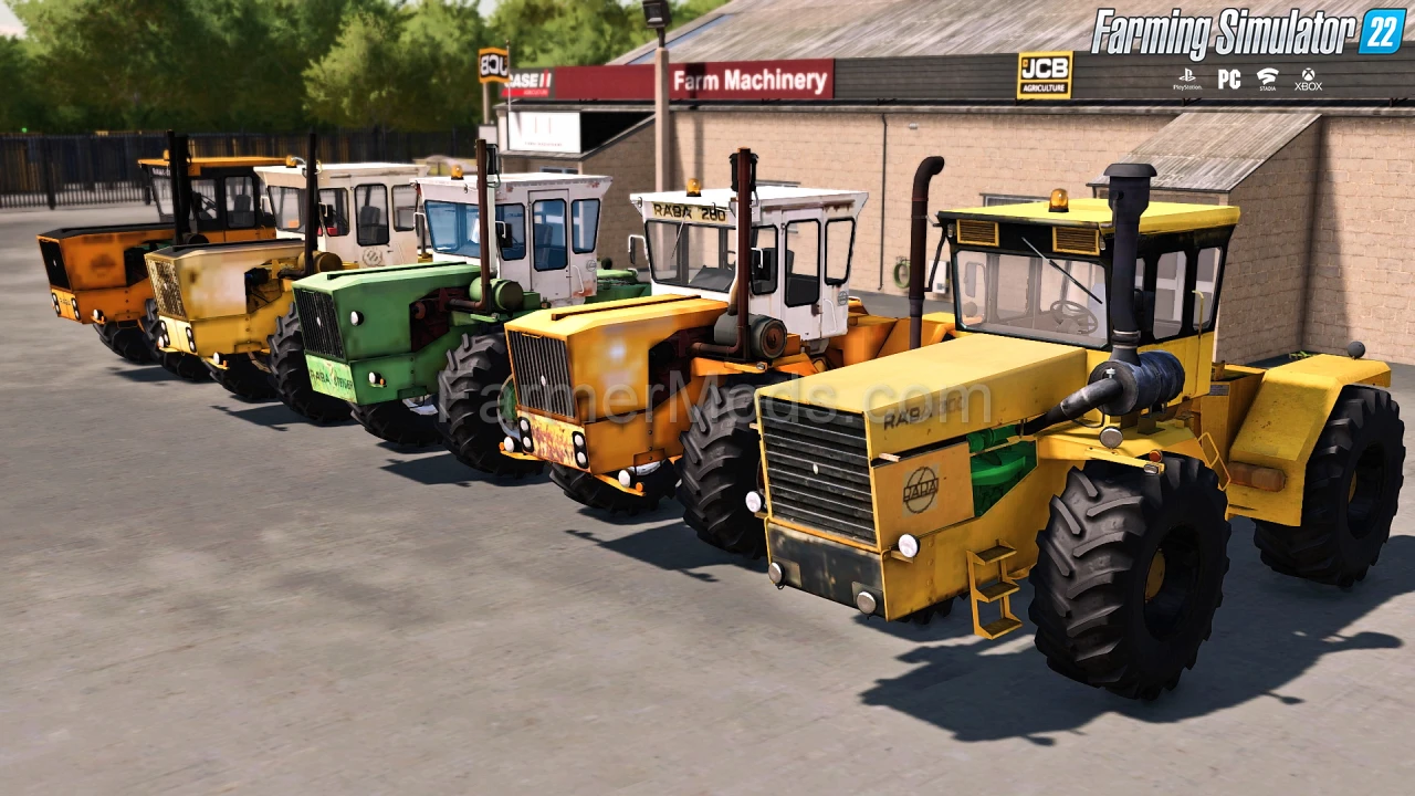 Raba Steiger Pack Tractors v1.0 for FS22