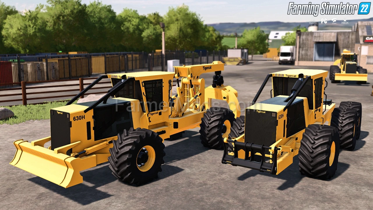 Tigercat Skidder Pack v1.0 for FS22