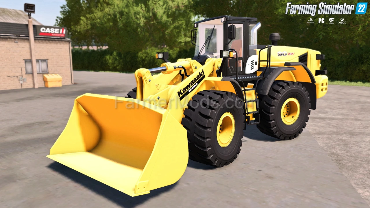 Kawasaki 90Z7 Wheel Loader v1.0 for FS22