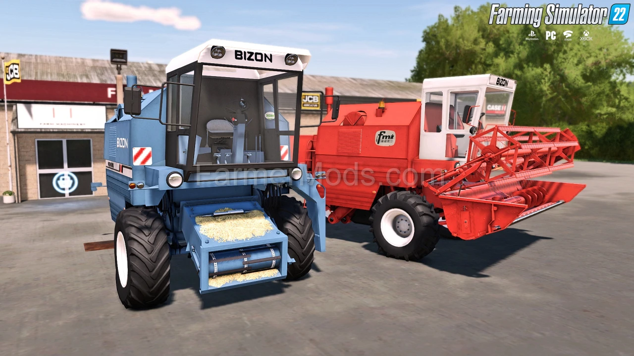 Bizon Rekord Z-058 Harvester v1.0 for FS22