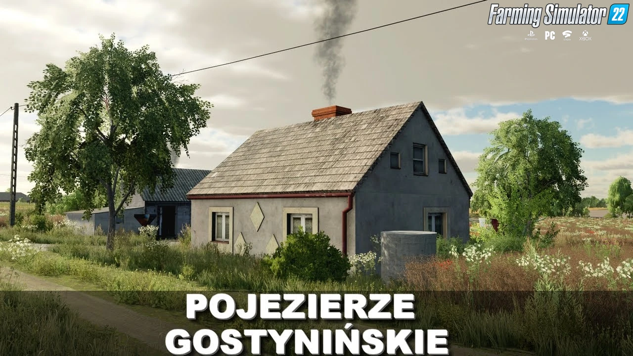 Pojezierze Gostyninskie Map v1.1 for FS22