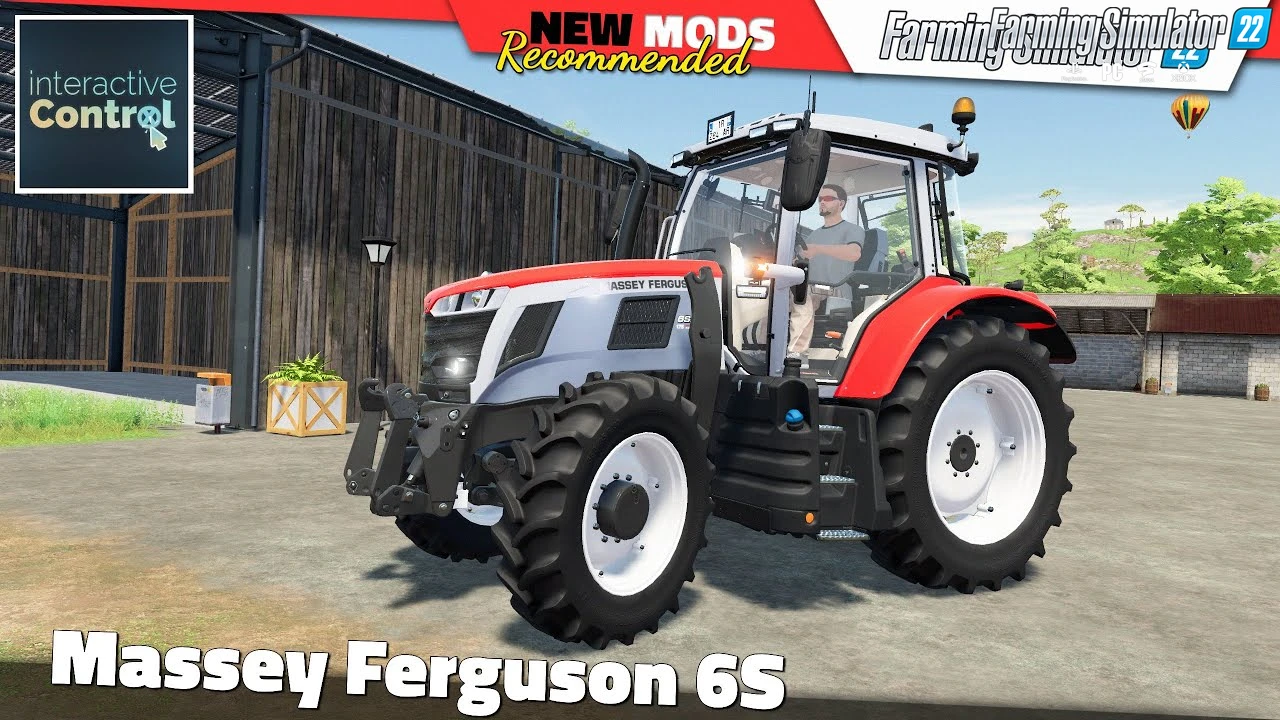 Massey Ferguson 6S Tractor v1.1.1 for FS22