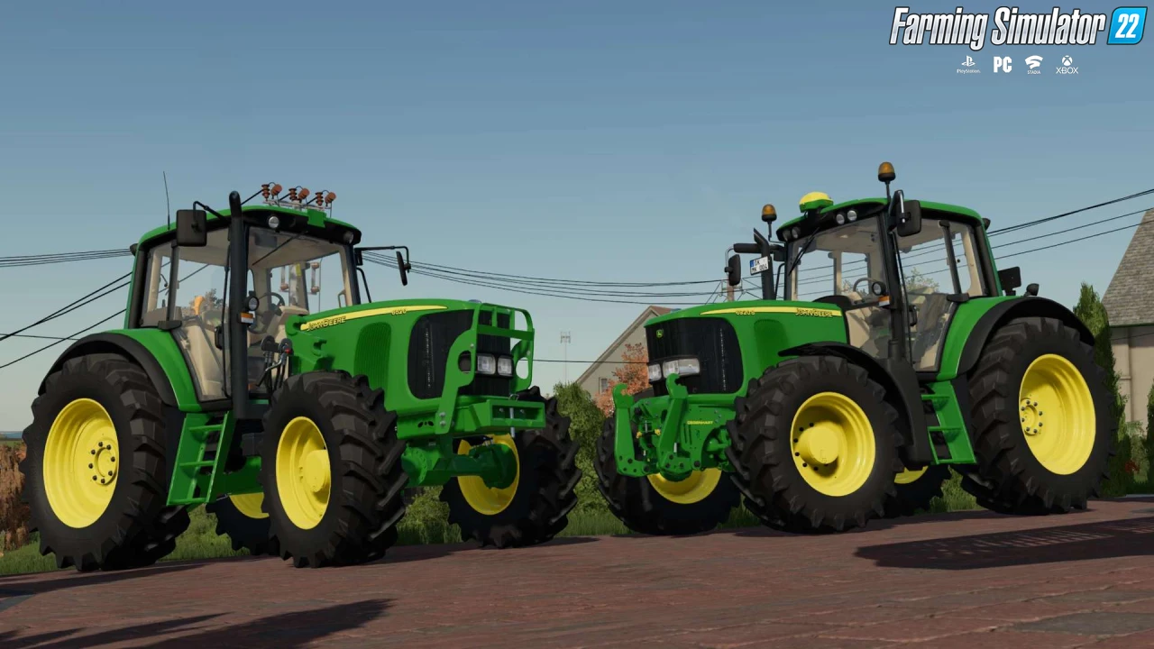 John Deere 6020 Premium Series Tractor v3.0 for FS22