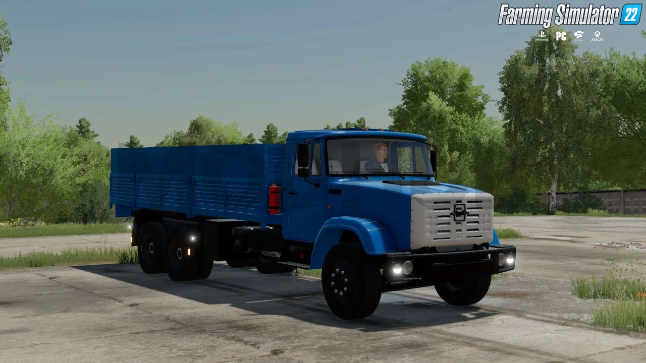 ZIL-133G40 Truck v1.0 for FS22 | By Orel RuS, Serega_56