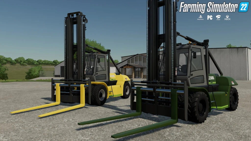 Lizard CF210 Forklift v1.0 for FS22