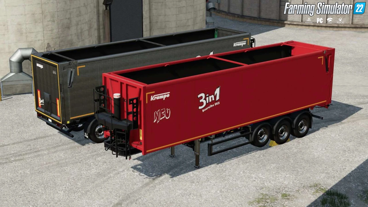 Krampe SKS30 1050 Trailer v1.0.0.2 Edit By HatsuneKid for FS22