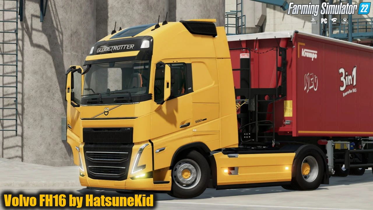 Volvo FH16 Truck v1.4.2 Edit By HatsuneKid for FS22