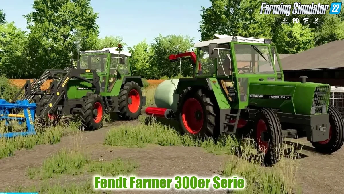 Fendt Farmer 300er Serie Tractor v1.0.1.8 for FS22