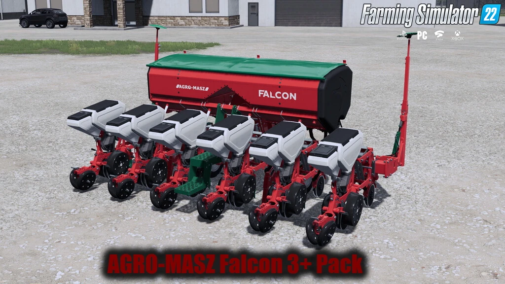 AGRO-MASZ Falcon 3+ Pack v2.1 for FS22