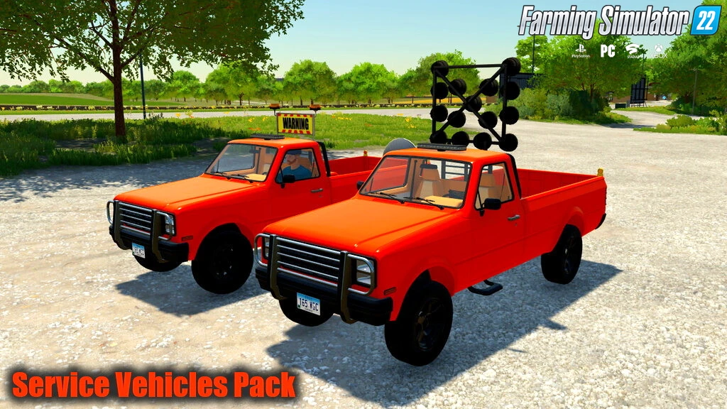 Service Vehicles Pack v1.0.5 for FS22