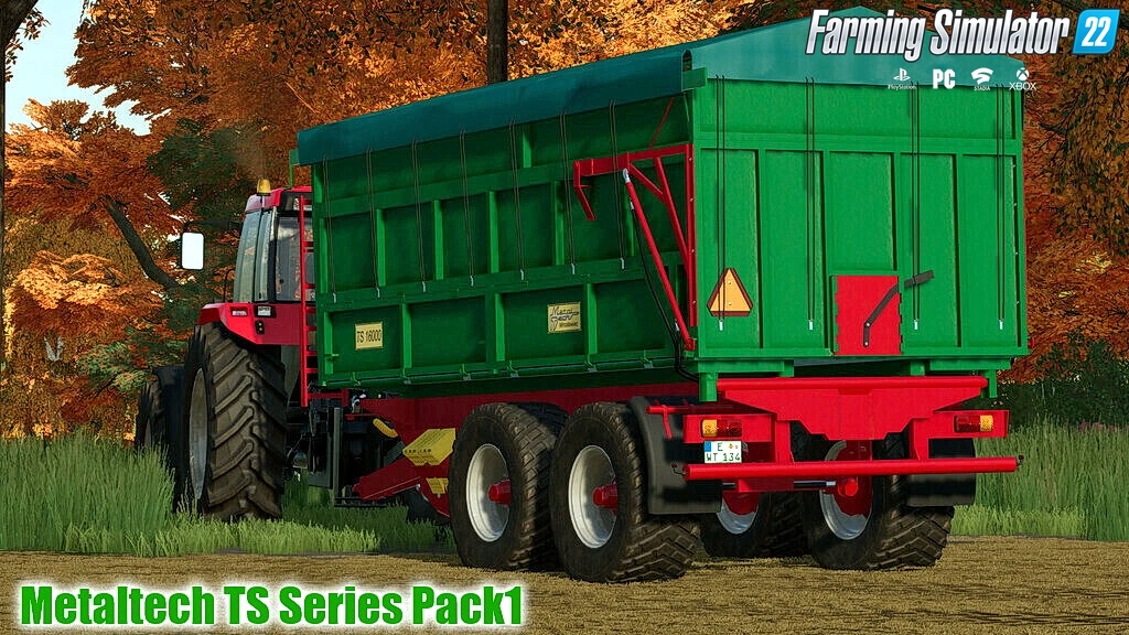 Metaltech TS Series Pack Trailers v1.1 for FS22