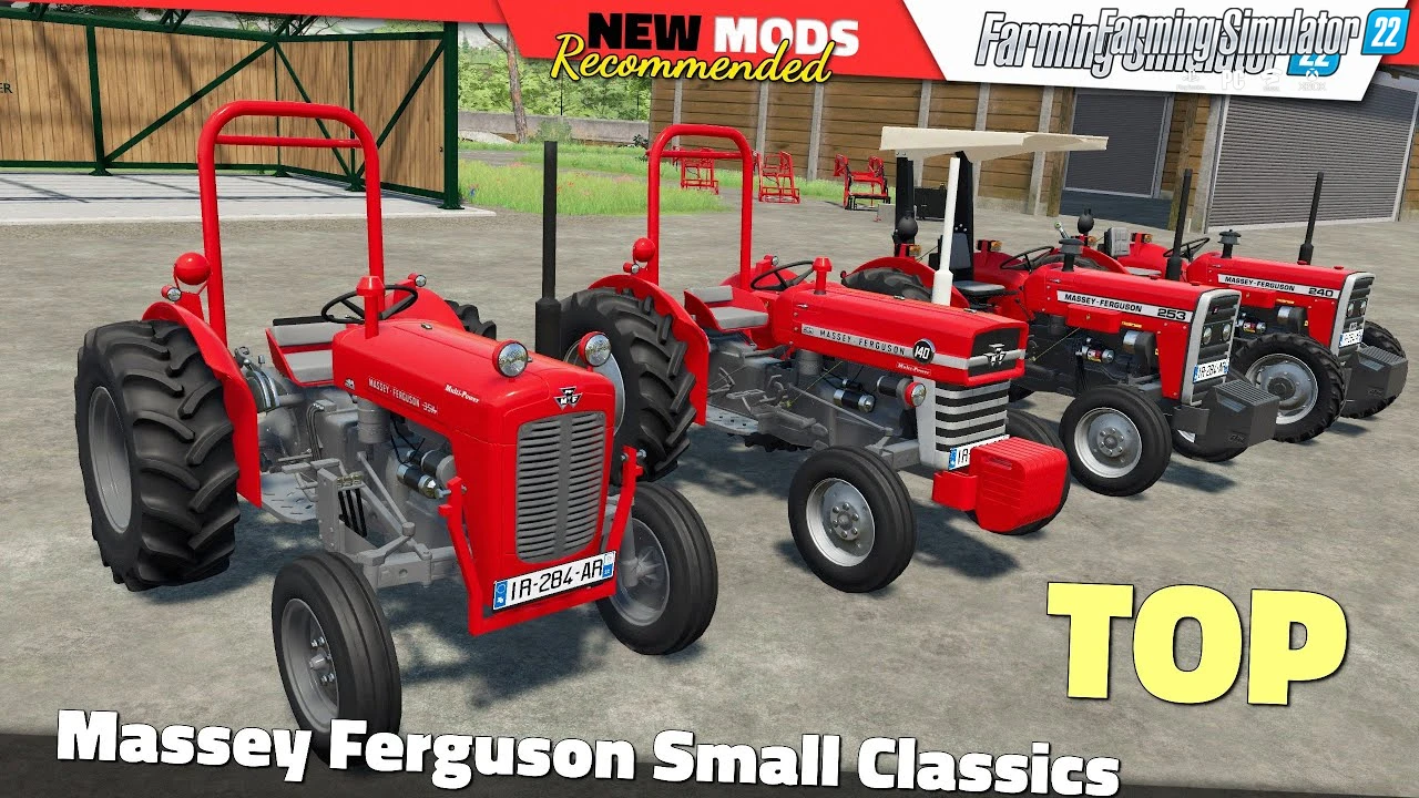 Massey Ferguson Small Classics Tractors v1.2.5 for FS22