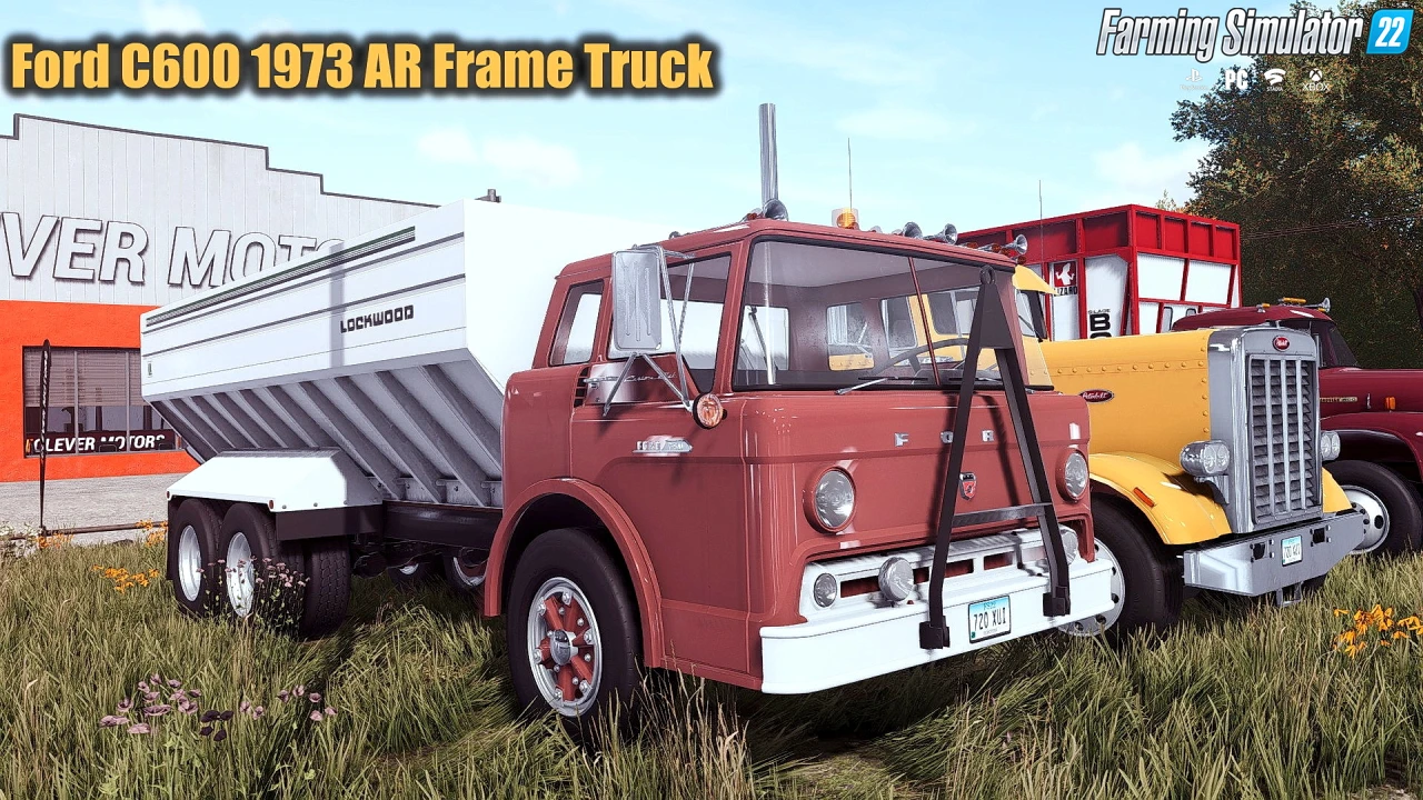 Ford C600 1973 AR Frame Truck v3.1 for FS22