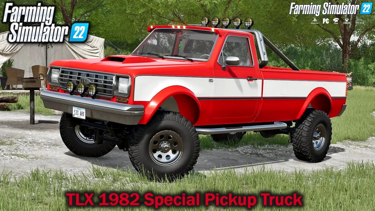 TLX 1982 Special Pickup Truck v2.0 for FS22