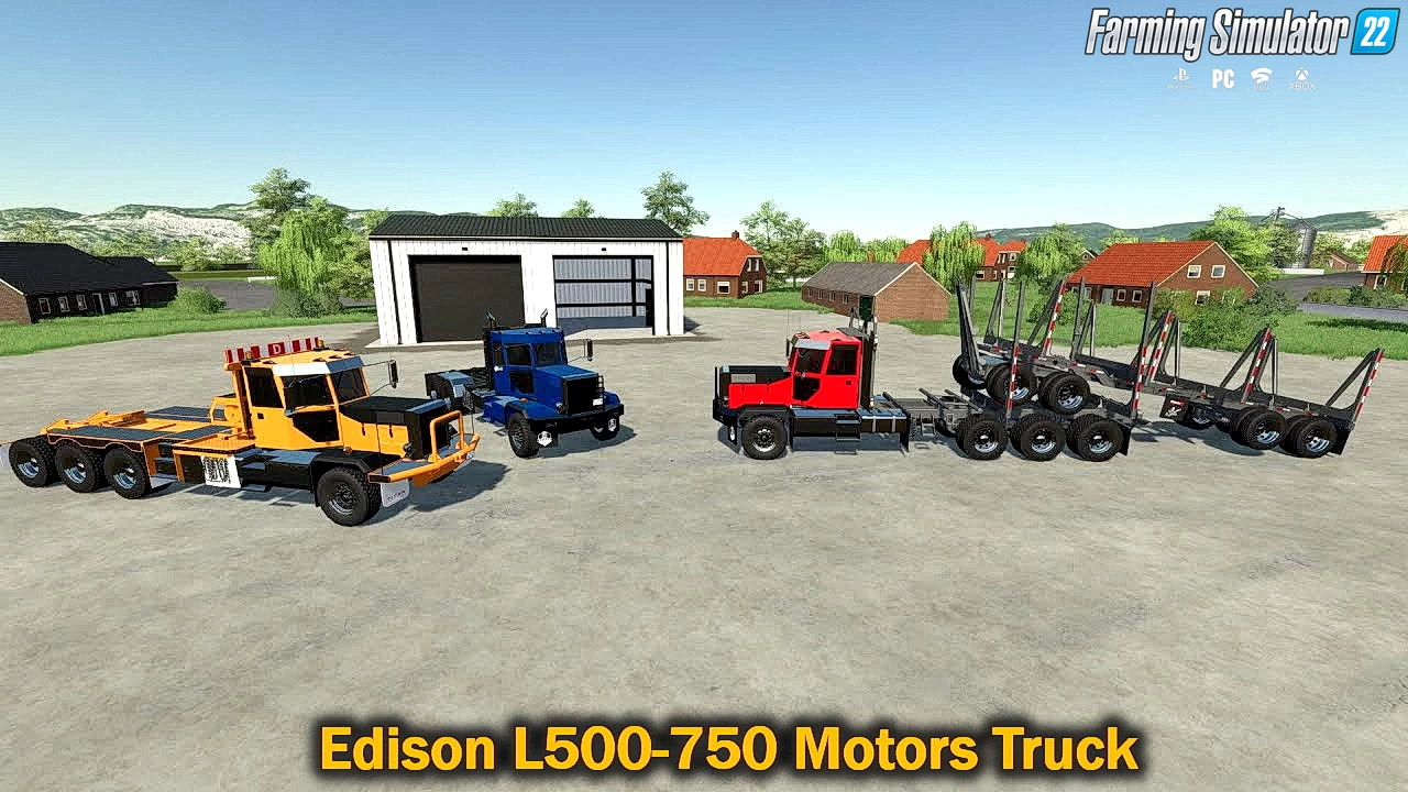 Edison L500-750 Motors Truck v1.0.1 for FS22