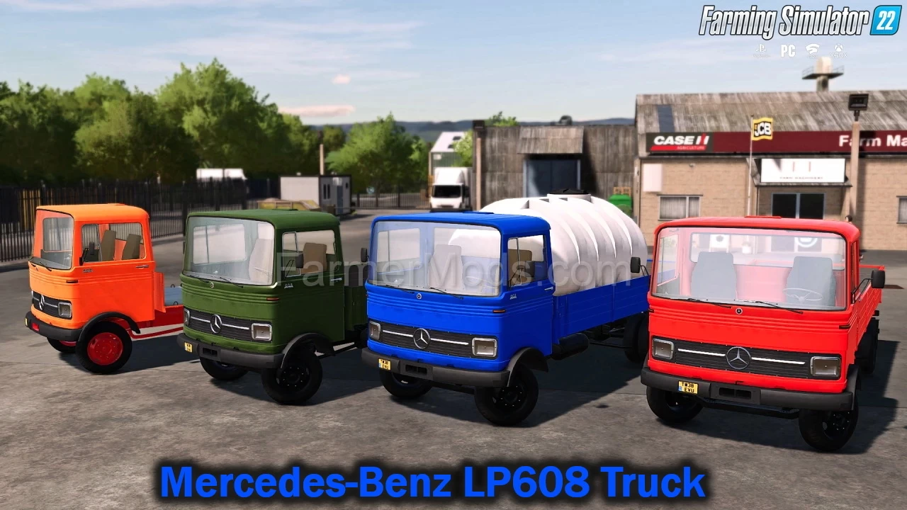 Mercedes Benz LP608 1965 Truck v1.1 for FS22